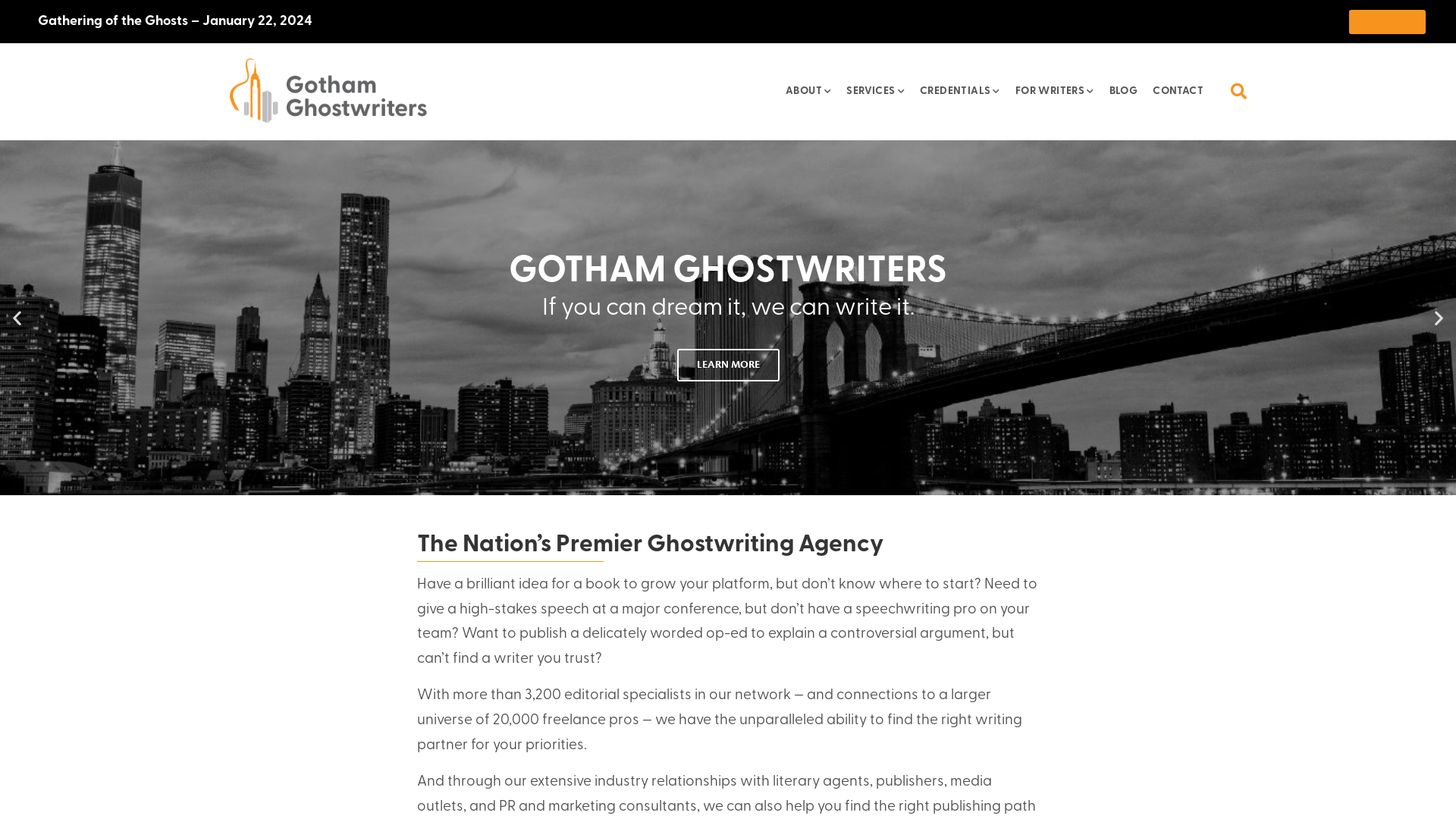 Gotham Ghostwriters