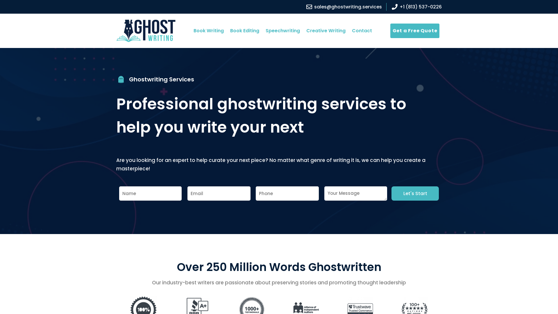 Ghostwriting Services